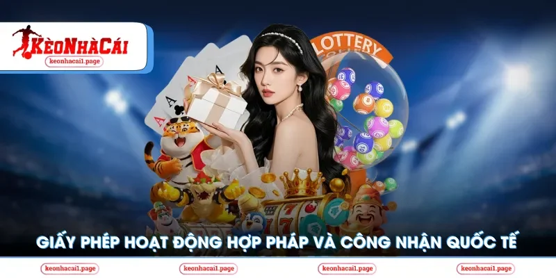 Giấy phép hoạt động công nhận quốc tế