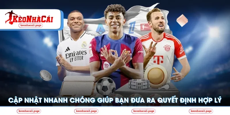 Cập nhật bảng xếp hạng để đưa ra quyết định hợp lý